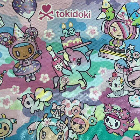 Tokidoki Anniversary Tote Bag Backpack SDCC 2025 Comic Con Exclusive Swag New - Picture 2 of 9